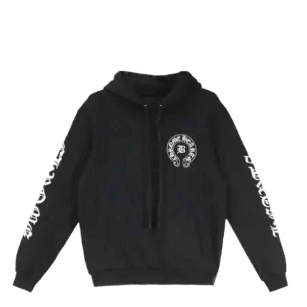 Bella Hadid Chrome Hearts Black Hoodie