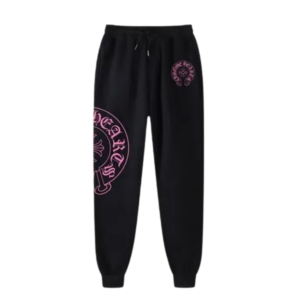 Pink Horseshoe Chrome Hearts Sweatpants